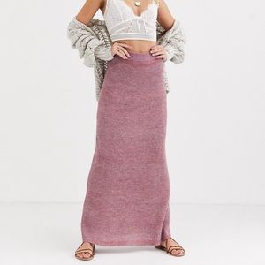 Free People NWT! Maxi Skirt Size: S